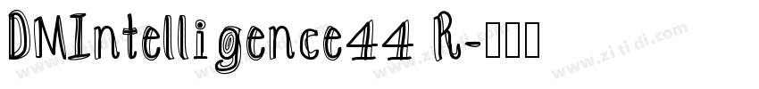 DMIntelligence44 R字体转换